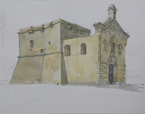 S. Pietro in Bevagna by Frederick Ortner