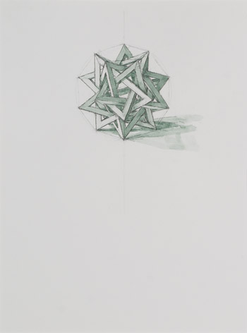 geometrical solid II by Frederick Ortner