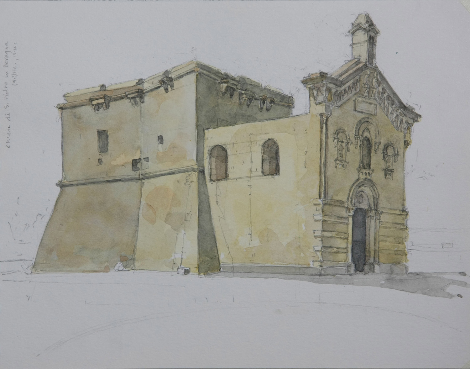 S. Pietro in Bevagna by Frederick Ortner (larger)