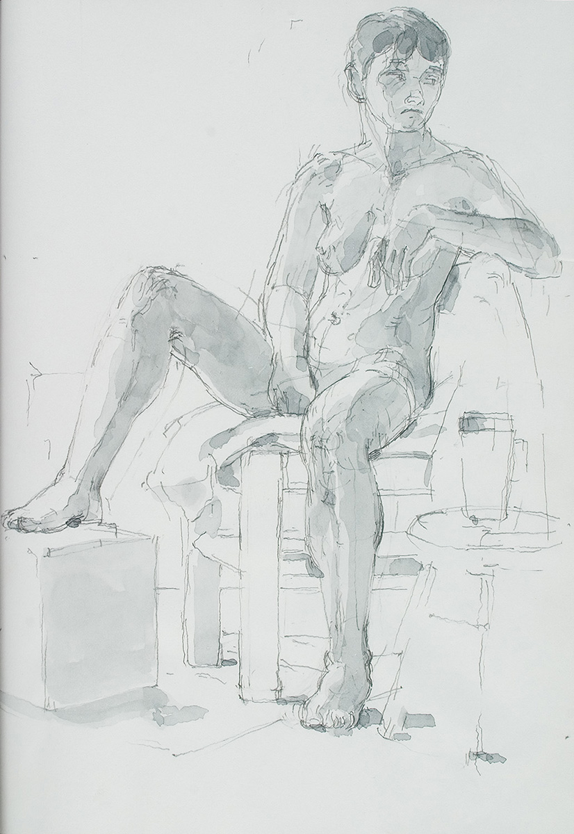 Robyn seated III by Frederick Ortner (larger)