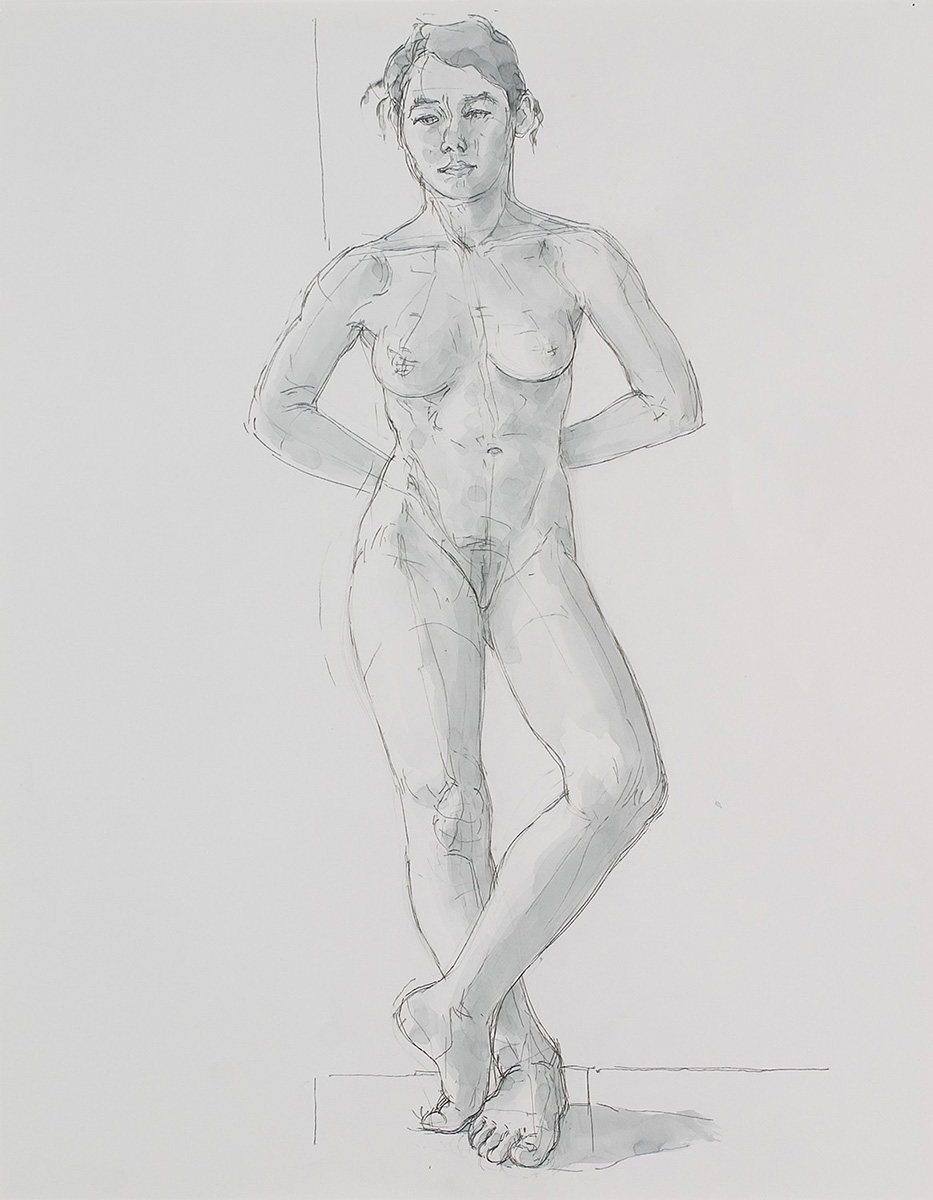 Jolie standing II by Frederick Ortner (larger)