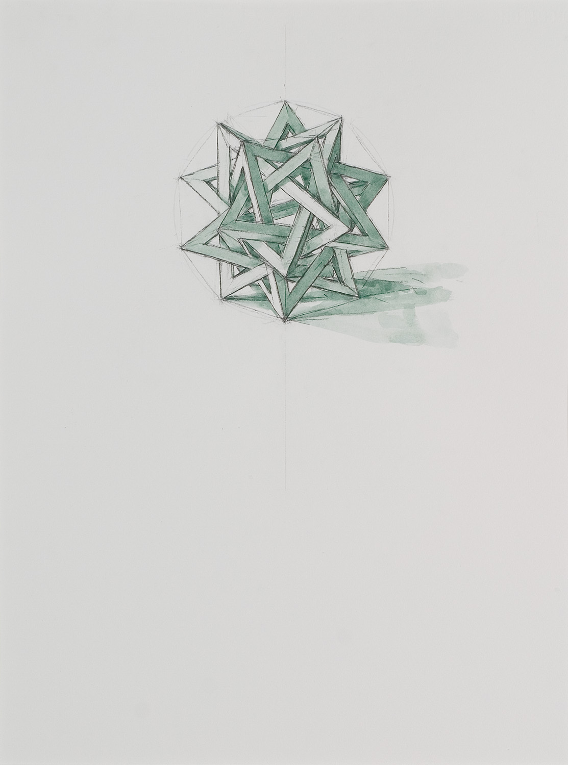 geometrical solid II by Frederick Ortner (larger)