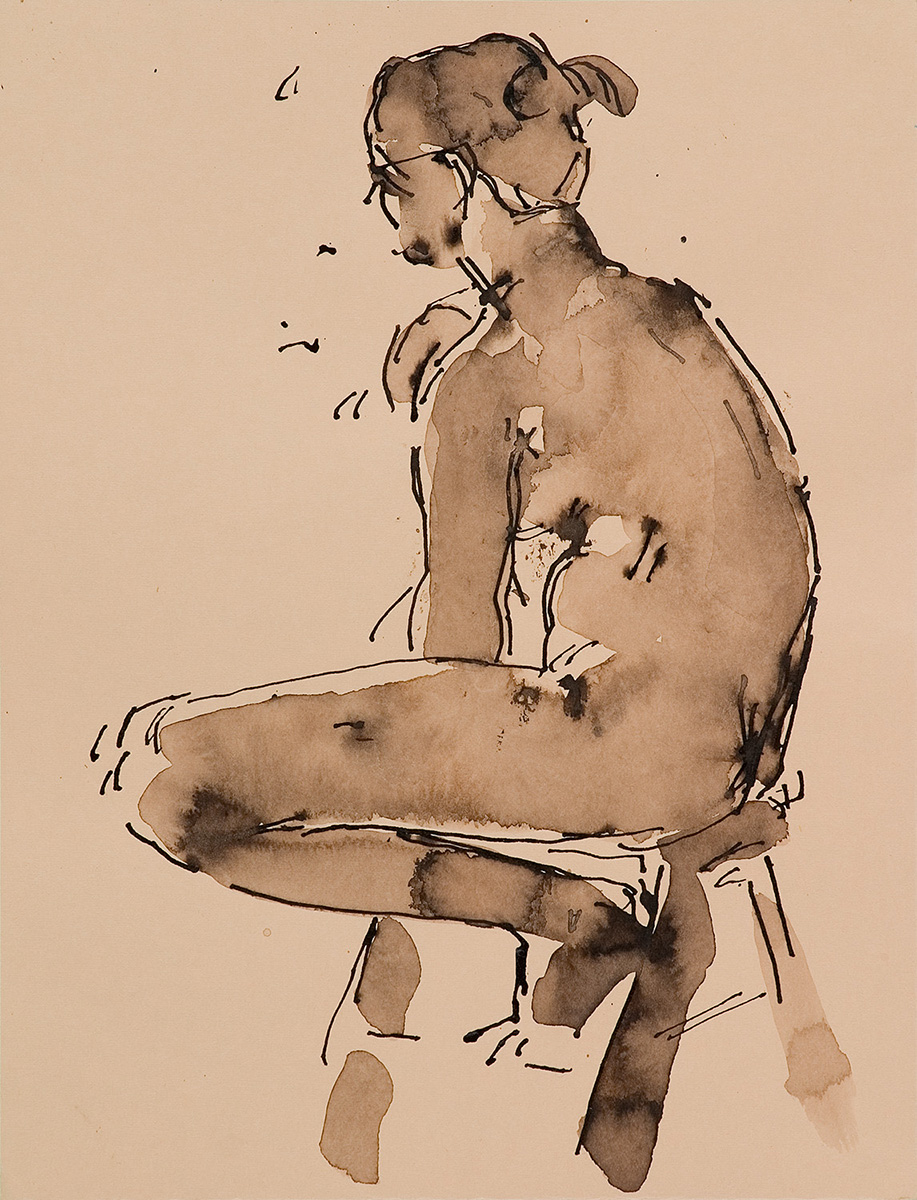 ink & wash II by Frederick Ortner (larger)