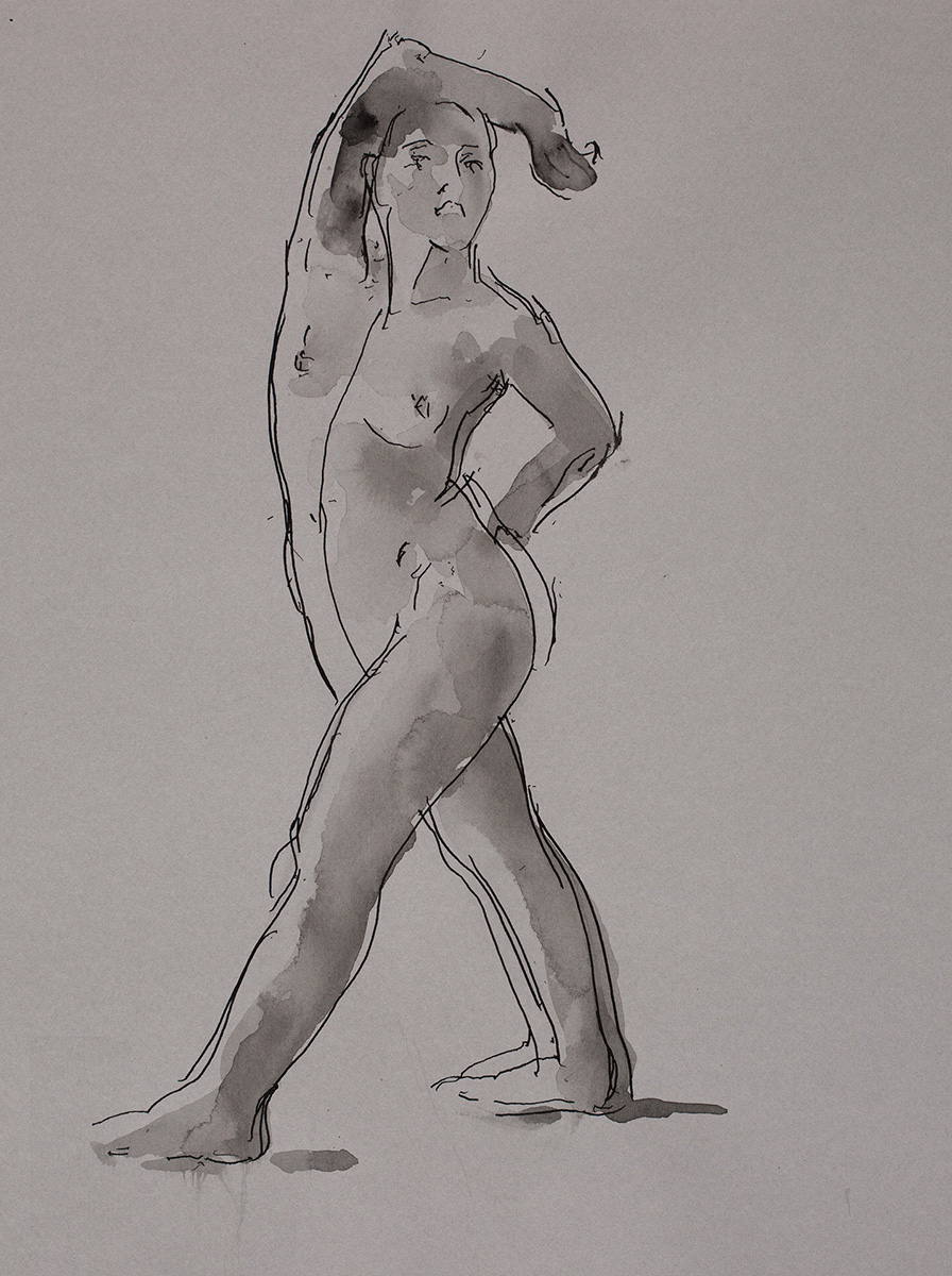 Sydney twisting by Frederick Ortner (larger)