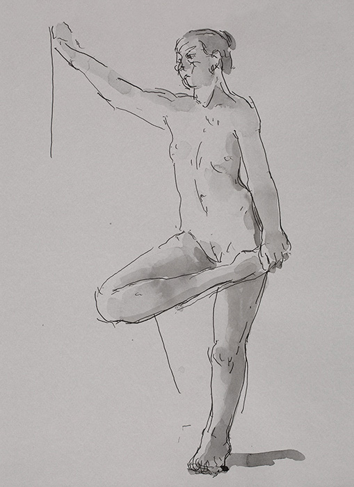 Sydney on one leg by Frederick Ortner