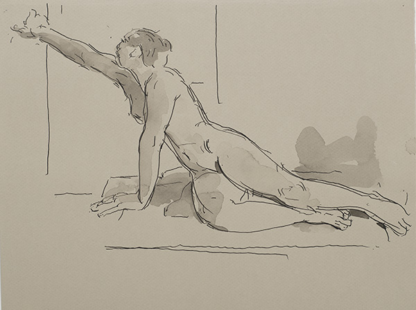 Sydney reaching by Frederick Ortner