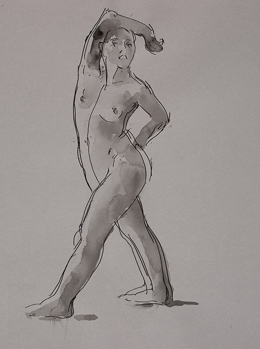 Sydney twisting by Frederick Ortner