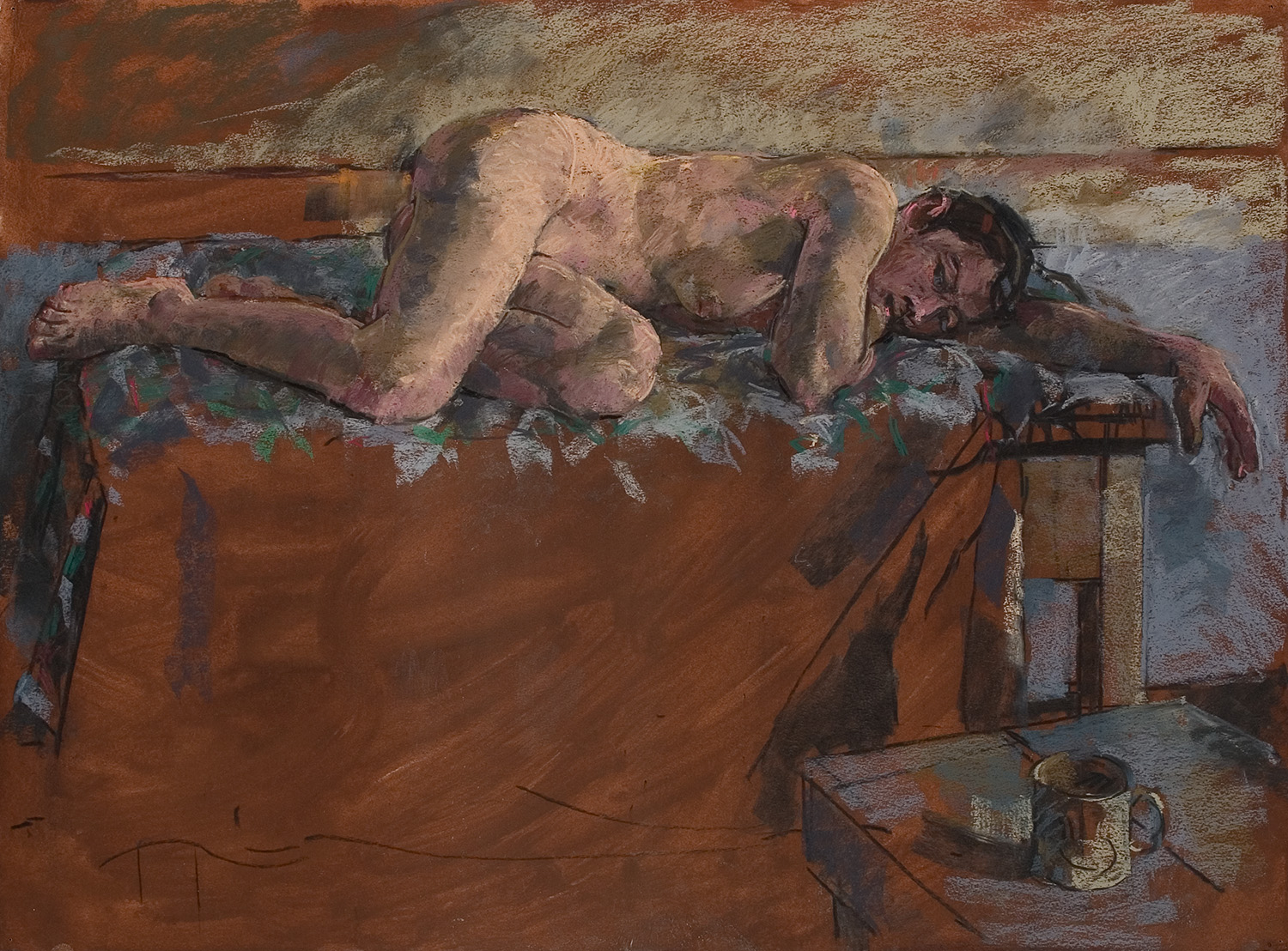 reclining figure I by Frederick Ortner (larger)