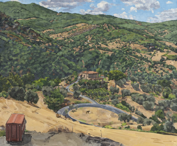 Accettura, country by Frederick Ortner