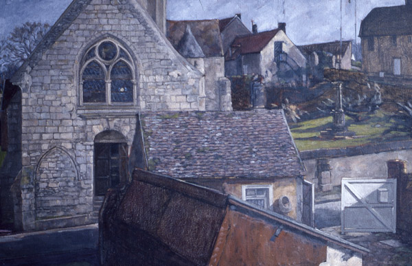 la porte ouverte, Delincourt by Frederick Ortner