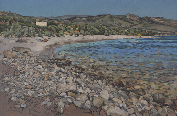 �spro beach, Samos by Frederick Ortner