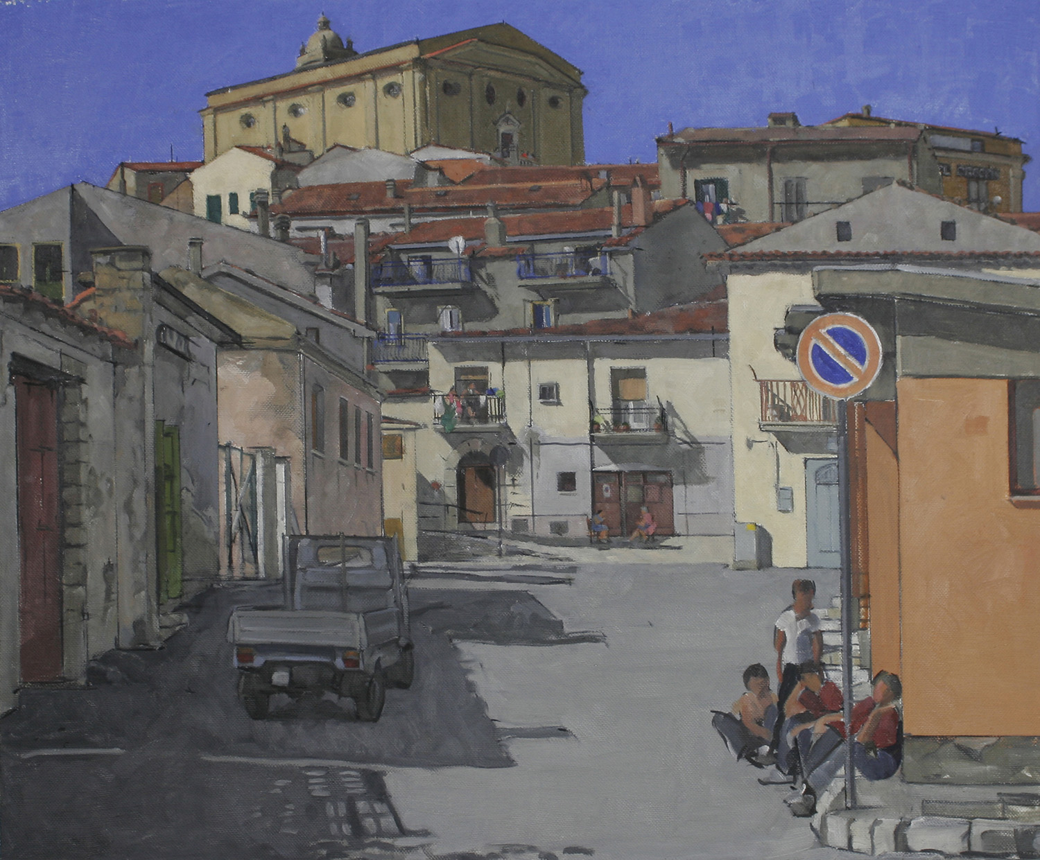 Accettura, city by Frederick Ortner (larger)