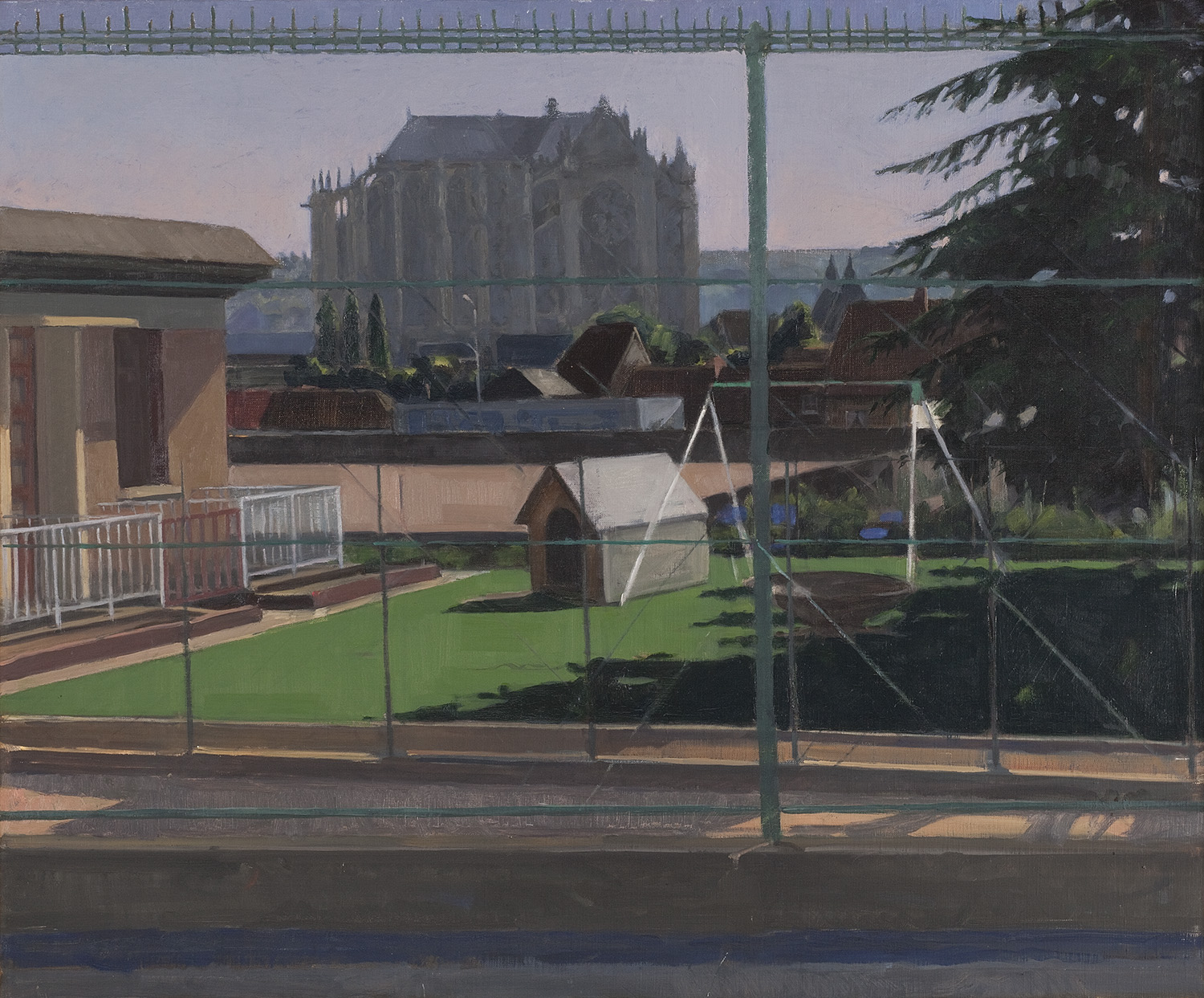 Le Centre Commercial Franc-March�, Beauvais by Frederick Ortner (larger)