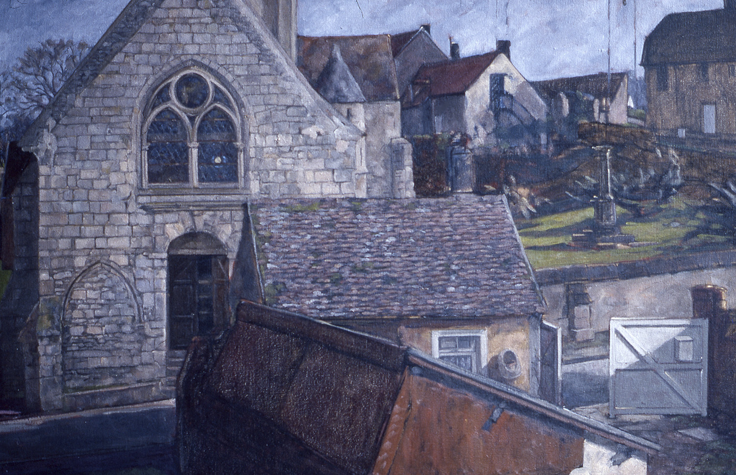 la porte ouverte, Delincourt by Frederick Ortner (larger)