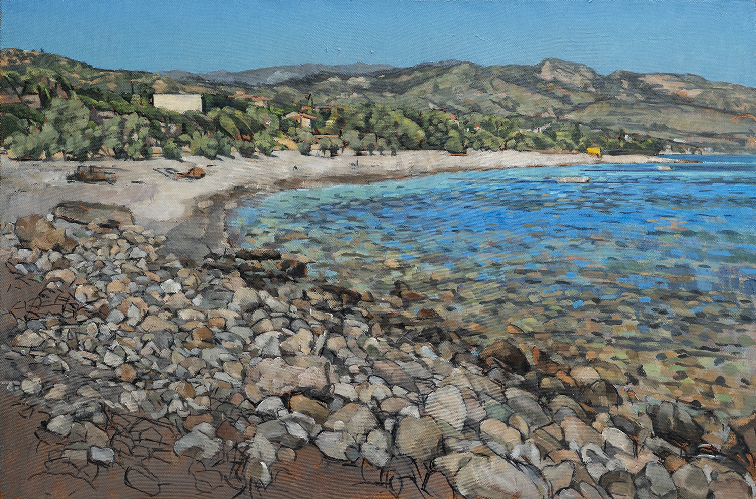 �spro beach, Samos by Frederick Ortner (larger)